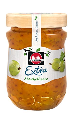 Schwartau Extra Stachelbeere, Konfitüre, 8er Pack (8 x 340 g) von Schwartau