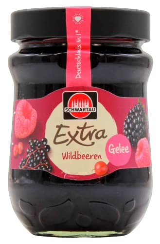 Schwartau Extra Wildbeeren Gelee, 8er Pack (8 x 340 g) von Schwartau