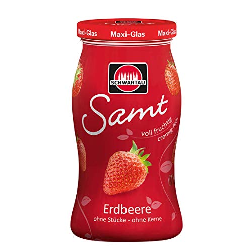 Schwartau SAMT Extra Erdbeere, 8er Pack (8 x 465 g) von Schwartau