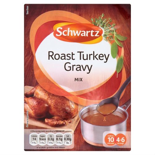 Schwartz Bratensauce, Truthahn, 25 g, 8 Stück von Schwartz