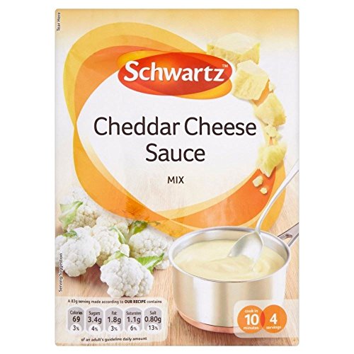 Schwartz Cheddar-Käse-Sauce Mix (40 g) - Packung mit 2 von Schwartz