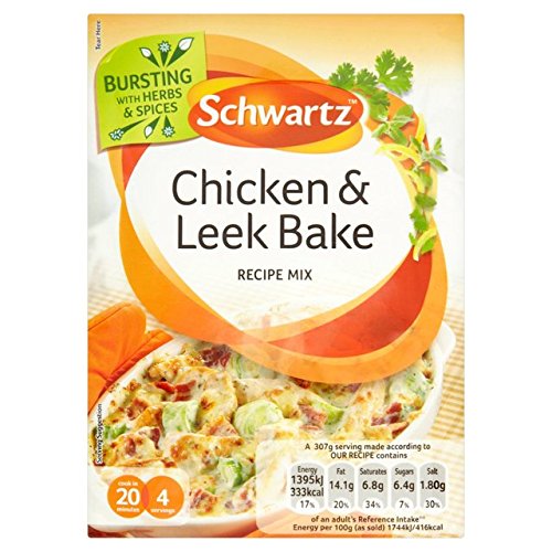 Schwartz Creamy Chicken & Leek Backen Rezept Mix 36g von Schwartz
