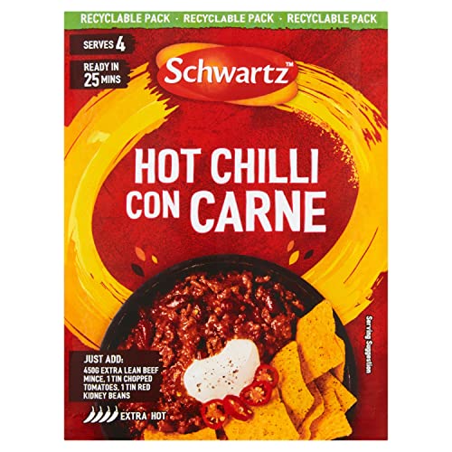 Schwartz Hot Chilli Con Carne Recipe Mix 41G von Schwartz