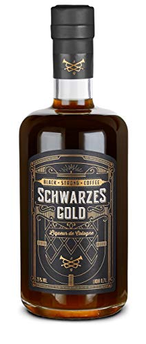 Schwarzes Gold - Coldbrew Espresso Likör I Kaffeelikör | Enthält natürliches Koffein - Espresso aus fairem Handel und biologischem Anbau I Cold Brew Coffee Liqueur von Schwarzes Gold