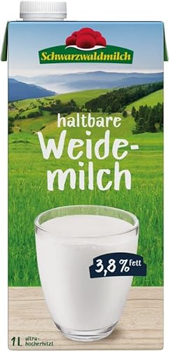 Schwarzwaldmilch - H-Weidemilch 3,8%, 12 x 1 Liter von Schwarzwaldmilch