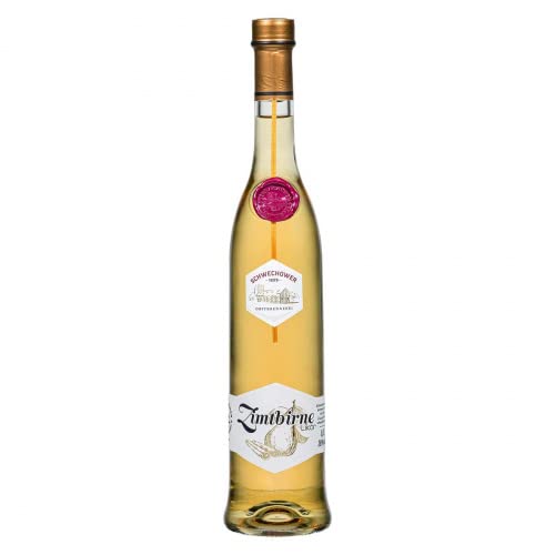 Schwechower Likör Zimtbirne 0,5l (18% Vol.) - Edler Williams Birnenlikör mit Zimt verfeinert - Williams Birne/Zimt Likör 500ml | Premiumlikör aus Mecklenburg-Vorpommern von Schwechower Obstbrennerei GmbH