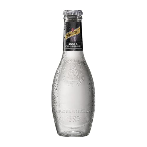 Getränke und Mixer 24 Einheiten Box Soda Premium Kleine Flasche 20 cl von Schweppes Suntory España