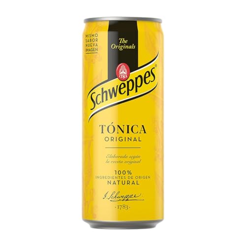 Getränke und Mixer 24 Einheiten Box Tónica Alu-Dose 20 cl von Schweppes Suntory España