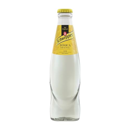 Getränke und Mixer 24 Einheiten Box Tónica Kleine Flasche 20 cl von Schweppes Suntory España