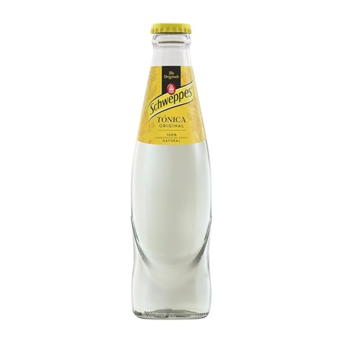 Getränke und Mixer 24 Einheiten Box Tónica Kleine Flasche 25 cl von Schweppes Suntory España