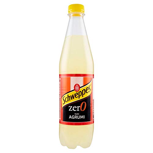 12x Schweppes Zero agrumi Zitrusgewächs Lemonade ohne zucker PET 0,6 Lt erfrischend von Schweppes