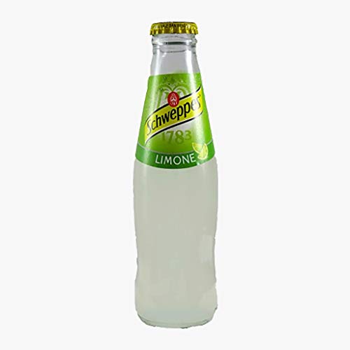 12x Schweppes limone Zitrone Lemonade Glas 18 cl erfrischend von Schweppes