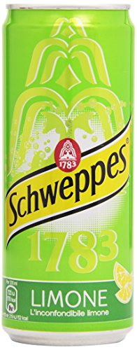 24x Schweppes Limone sleek, zitrone getönten Tonic Italian Dose 33cl erfrischend soft drink von Schweppes