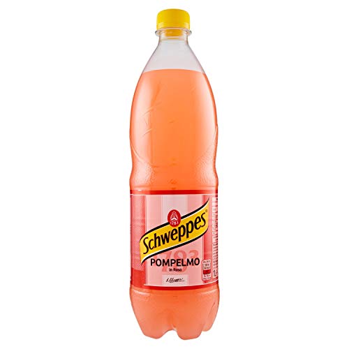 6x Schweppes pompelmo rosa Grapefruit Lemonade PET 1 Lt erfrischend von Schweppes