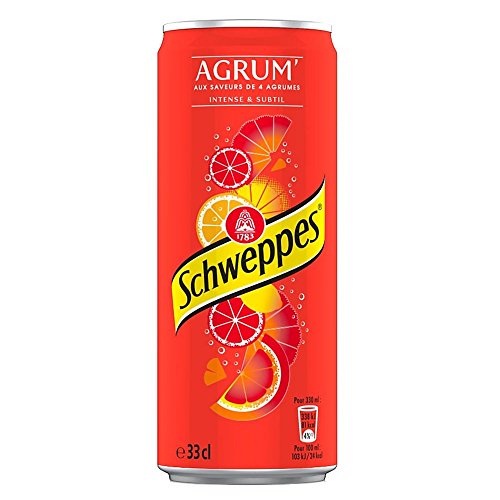 Schweppes Agrum 'schlanke Schachtel - 6 x 33 cl von Schweppes