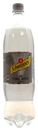 Schweppes Dry Tonic Water, 12er Pack (12 x 1.25 l) EINWEG von Schweppes