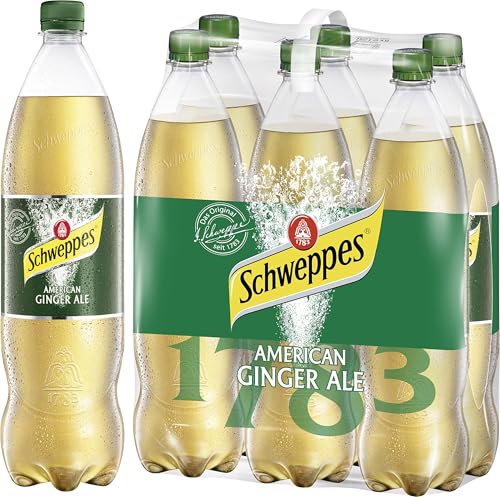 Schweppes Ginger Ale EINWEG (6 x 1,25 l) von Schweppes