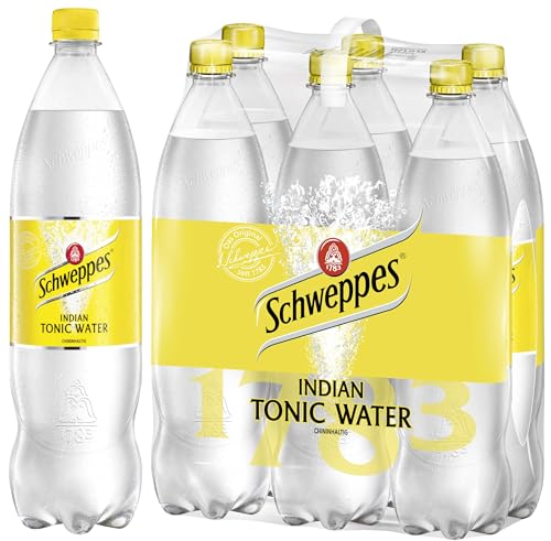 Schweppes Indian Tonic Water EINWEG, 6 x 1.25L von Schweppes