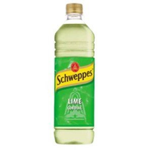 Schweppes Lime Flavoured Cordial 12x1L Flaschen von Schweppes