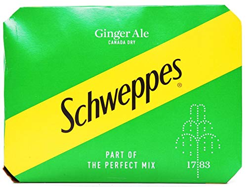 Schweppes Mini-Dosen (Canada Dry Ingwer Ale Mini-Dose, 2 x 12 x 150 ml) von Schweppes