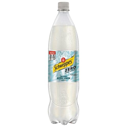 Schweppes Zero Original Bitter Lemon 1,25 l von Schweppes