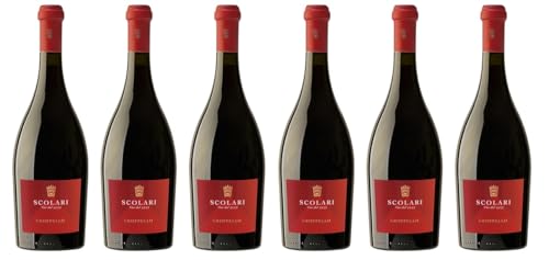 6x 0,75l - Scolari - Groppello - Riviera del Gard Classico D.O.P. - Lombardei - Italien - Rotwein trocken von Scolari