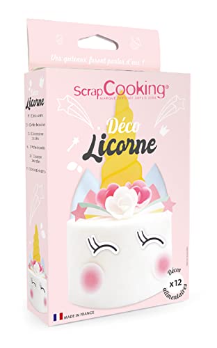 15 Esspapier dekorationen - Einhorn von ScrapCooking