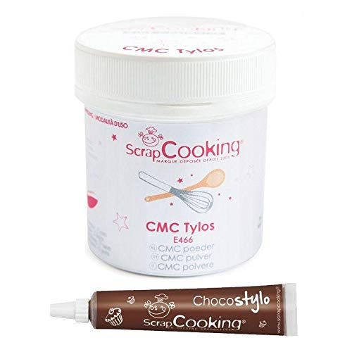 CMC Tylos Pulver 35g + Schokoladenstift von ScrapCooking