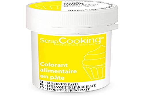 Farbpaste 20g - Zitronengelb von ScrapCooking