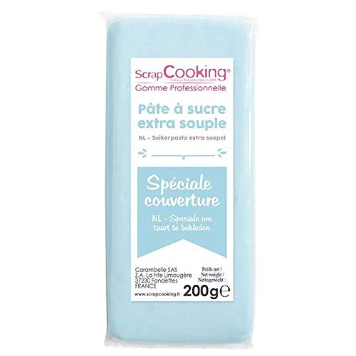 Fondant 200 g - Hellblau von ScrapCooking