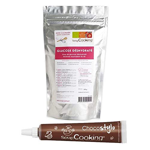 Getrockneter Glukose - 200 gr + Schokoladenstift von ScrapCooking