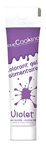 Lebensmittelfarbe - Gel - 20 g - Lila von ScrapCooking