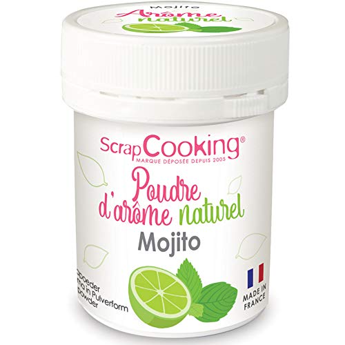 Natürliches Lebensmittel-Aromapulver Mojito-Geschmack 15 g von ScrapCooking