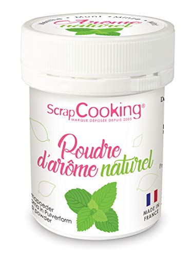 Natürliches Lebensmittelaromapulver 15 g - Minze von ScrapCooking