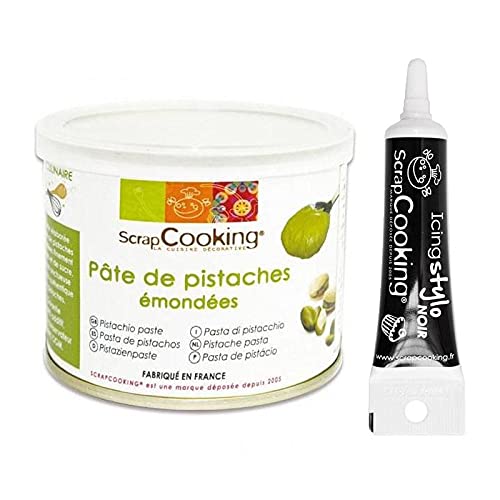 Pistazienpaste + Icing schwarzen Stift von ScrapCooking