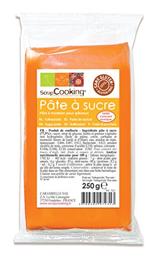 Scrapcooking Sache+B164re Orange Clair Aromatisé Vanille 250 g - Lot de 3 von ScrapCooking