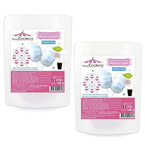 Zubereitung für Zuckerwatte blau 320 g von ScrapCooking