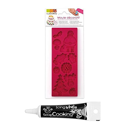 Zuckerteigformen Weihnachten + Icing schwarzen Stift von ScrapCooking