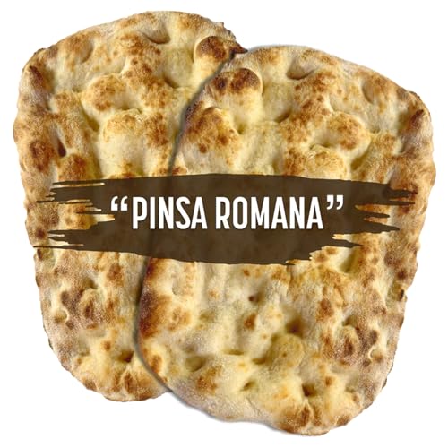 Römische Pinsa Format 480 g: 2 x 240 g Basen von Scuderi Prime