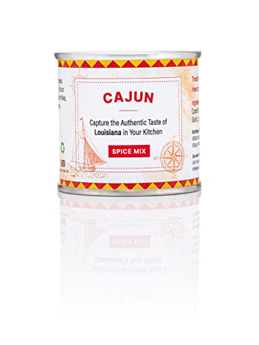 Cajun Gewürzmischung Dose von Seasoned Pioneers