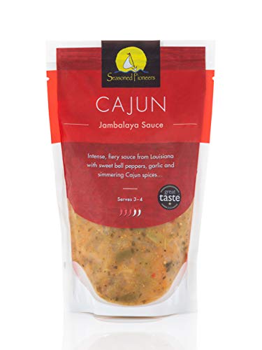 Cajun Jambalaya Gourmet Kochen Sauce von Seasoned Pioneers