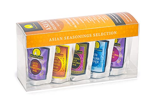 Seasoned Pioneers Gewürzauswahl - Asiatische Geschenkkarton von Seasoned Pioneers