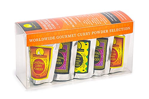 Seasoned Pioneers Gewürzauswahl - Gourmet Curry Geschenkkarton (Weltweit) von Seasoned Pioneers