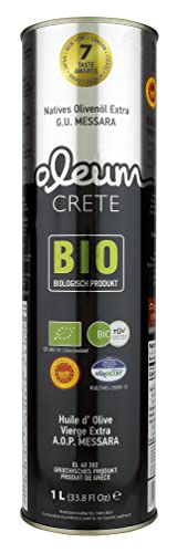 Seba Garden Oleum Crete EVOO Extra Virgin Griechisches Olivenöl 1 Liter (1 Liter) von Seba Garden