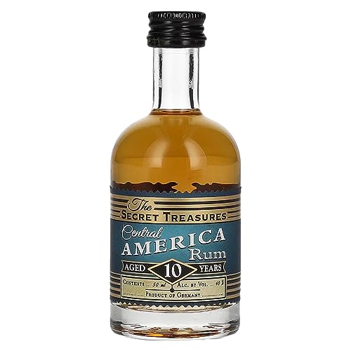 The Secret Treasures 10 Years Old Central America Rum 40% Vol. 0,05l von The Secret Treasures