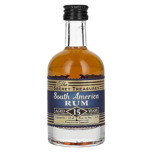 The Secret Treasures 15 Years Old South America Rum 42% Vol. 0,05l von The Secret Treasures