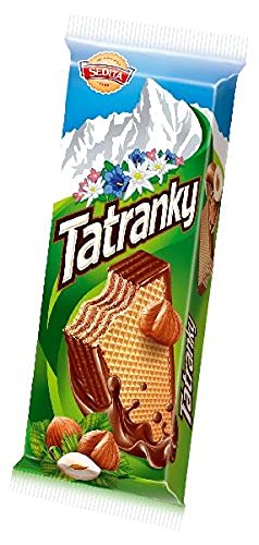 Sedita Tatranky Hazelnut 5-pack 5x45g/5x1.5 oz Wafer with Hazelnut Filling von oumebiu