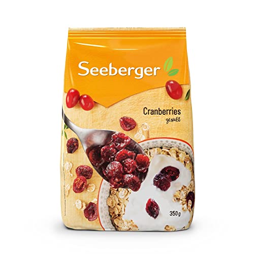 Seeberger Cranberries, gesüßt, 350 g von Seeberger