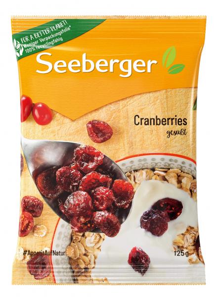 Seeberger Cranberries gesüßt von Seeberger