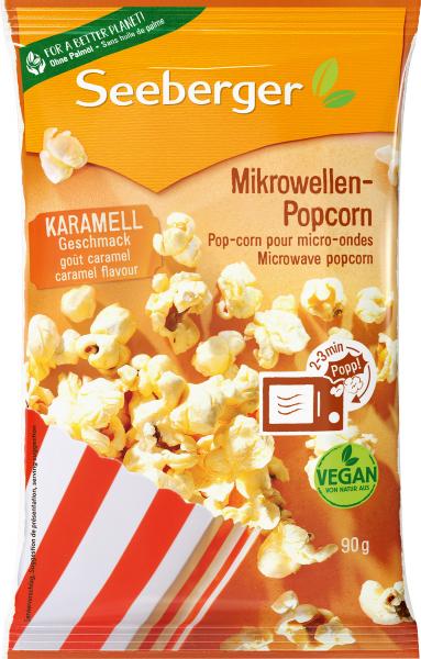 Seeberger Mikrowellen Popcorn Karamell von Seeberger